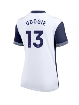 Billige Tottenham Hotspur Destiny Udogie #13 Hjemmedrakt Dame 2024-25 Kortermet